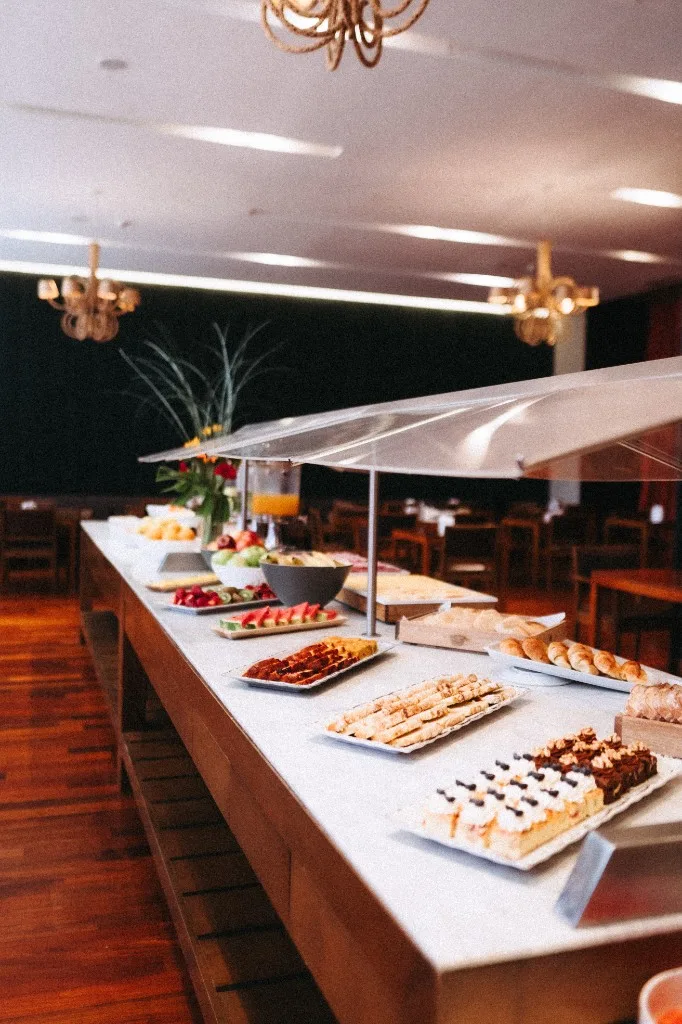 Buffet de desayuno del Hotel Esplendor