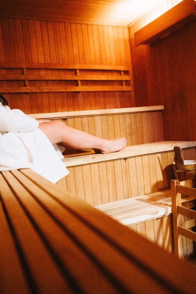 Sauna del spa Esplendor